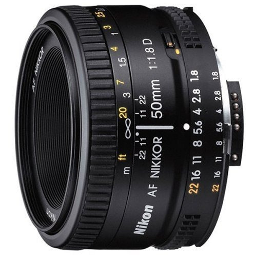Lente Nikon 50mm F1.8d Fx Af (motor Enfoque Mecanico) Nuevo