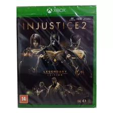 Injustice 2 Legendary Edition Xbox One Novo Mídia Física