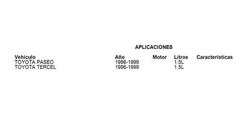 Bobina Estado Solido Toyota Paseo 1996-1999 1.5l Spartan Foto 3