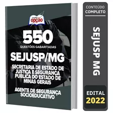 Caderno Sejusp-mg - Agente De Segurança Socioeducativo