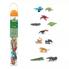 Figuras De Animales De Bosques Tropicales Toob Coleccionable