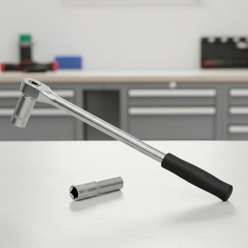 Kit Bremen: 1 Llave Fuerza De 38cm De Largo + 1 Bocallave 17 Mm + 1 Bocallave 19 Mm + 1 Bocallave 21 Mm