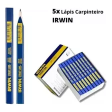 Kit Com 5 Lápis Para Carpinteiro Irwin