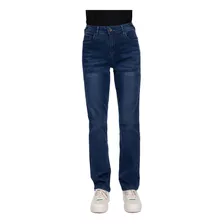 Jeans Mujer Flo Recto Azul Oscuro Fashion's Park