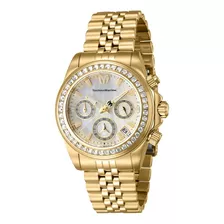 Relogio Feminino Technomarine Manta Ray Com Cristais E Madre