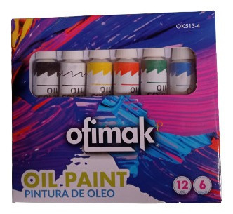 Pintura De Oleo 6pcs / Pintura Oleo / Pintura Al Oleo