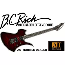 B.c.rich Mockingbird Extreme Exotic Black Cherry Guitarra