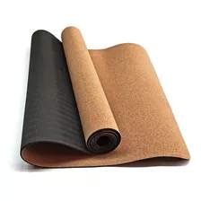 Colchoneta Mat Yoga Pilates Corcho Ecológica-sostenible 5mm 