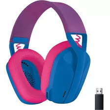 Auriculares Gamer Inalámbricos Logitech G G Series G435 Azul Y Frambuesa