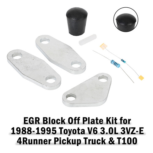 Kit De Placas Egr Block Off Para Camioneta Toyota 4runner T1 Foto 5