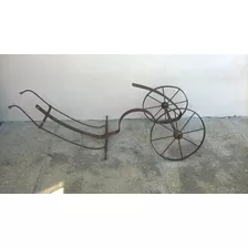 Muy Antiguo Tipo Carro Jardinera Sulky Ciclo De Niño Juguete