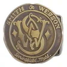 Hebilla Cinturon - Smith & Wesson De Arlington Brass