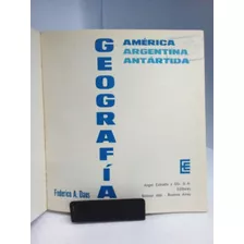 Geografía América,argentina,antártida/ F.a.daus