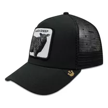 Gorra Goorin Bros Trucker Black Sheep Negro