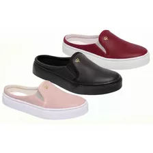 Kit 3 Pares Tenis Sapatilha Babuche Slip-on Poseidon 