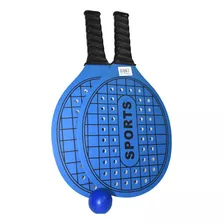 Raqueta De Playa D/madera Con Pelota A-10