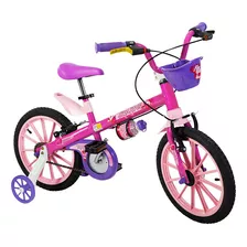 Bicicleta Infantil Com Rodinhas - Aro 16 - Top Girls - Nath