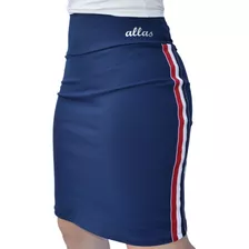 Short Saia Fitness Evangélica Poliamida Uv+ Academia Até G2