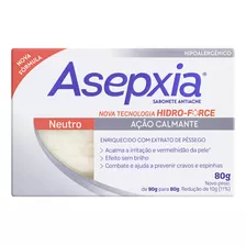 Sabonete Barra Neutro Asepxia Caixa 80g