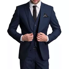 Terno Slim Masculino Oxford Premium ( Calça + Blazer )