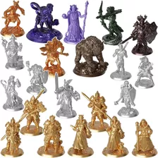 Kit 21 Miniaturas Rpg Dungeons Dragons Dnd Ded D&d + Boss