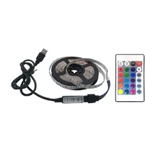 Iluminação Decorativa Usb Tv 5v Rgb Tira 2 Metros Led