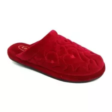 Pantufa Leffa Coração Vermelho Chinelo De Quarto 586