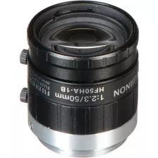 Fujinon Hf50ha-1b 50mm Fixed Focal Lente With C-mount And Lo