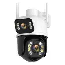 Cámara De Seguridad Anberx A8bq Wireless Con Resolución De 8mp Visión Nocturna Incluida Negra Y Blanca