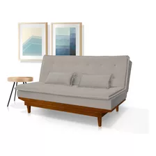 Sofá Cama Sara Apartamento Sala Suede 7 Cores Disponíveis