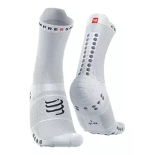 Meia Compressport Run V4.0 Cano Médio - Branca