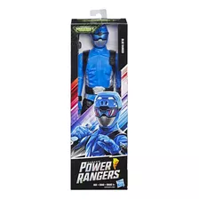 Muñeco Hasbro Power Rangers Beast Morphes Ranger Azul +4