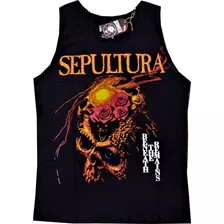 Camiseta Regata - Sepultura - Beneath The Remains