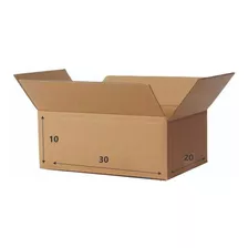 25 Caixas De Papelão Medida 30x20x10- Correios Sedex