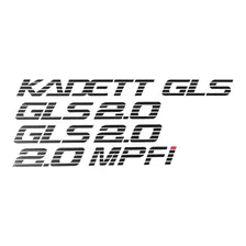Adesivo Chevrolet Kadett Gls 2.0 Mpfi Kdgls20