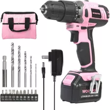 Taladro Inalámbrico Workpro 20v, Kit Completo