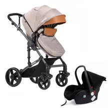 Cochecito Bebe 3 En 1 Con Huevito Con Travel System Cartan