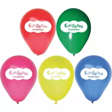 Balões Personalizados ( Kit 150 Bexigas + 50 Varetas )