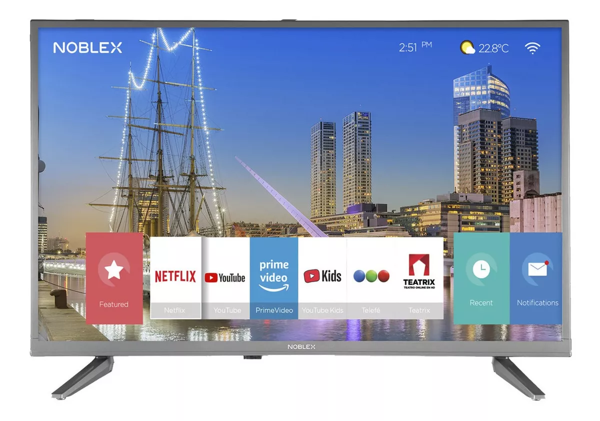 Smart Tv Noblex Dj43x5100 Led Full Hd 43  220v
