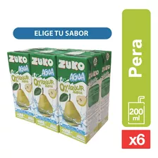 Pack 6 Un. Agua Zuko 200 Cc - Elige Tu Sabor