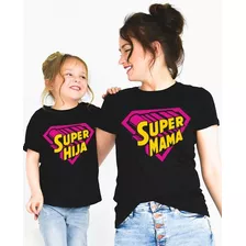 Franela Día De La Madre-hija Sublimada Estampada