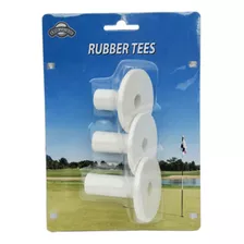 Golf, Dos Set De Tres Tee De Goma Rubber Tees Oncourse 