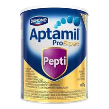 Fórmula Infantil Em Pó Sem Glúten Danone Aptamil Proexpert Pepti En Lata - Kit De 4 De 800g - 0 A 36 Meses