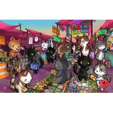 Syanne Poster Michiverso Gatitos Kawaii Larenn Tabloide