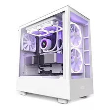 Gabinete Nzxt H5 Elite Mid Tower Compacto Blanco Para Jugadores