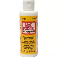 Mod Podge Cs11303 Sellador A Base De Agua, 4 Oz, Mate,