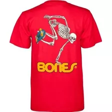 Camiseta Esqueleto Skateboard De Powell-peralta