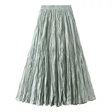 Light Luxury Streamed Pleated Skirt