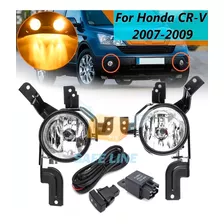 Halogenos Neblineros Para Honda Crv 2007 A 2009 Kit Safeline