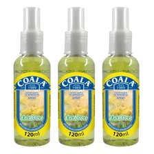 3 Unid. Odorizador De Ambientes Coala Spray 120ml Erva Doce